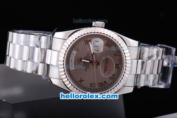 Rolex Day-Date Automatic with Grey Dial - Click Image to Close